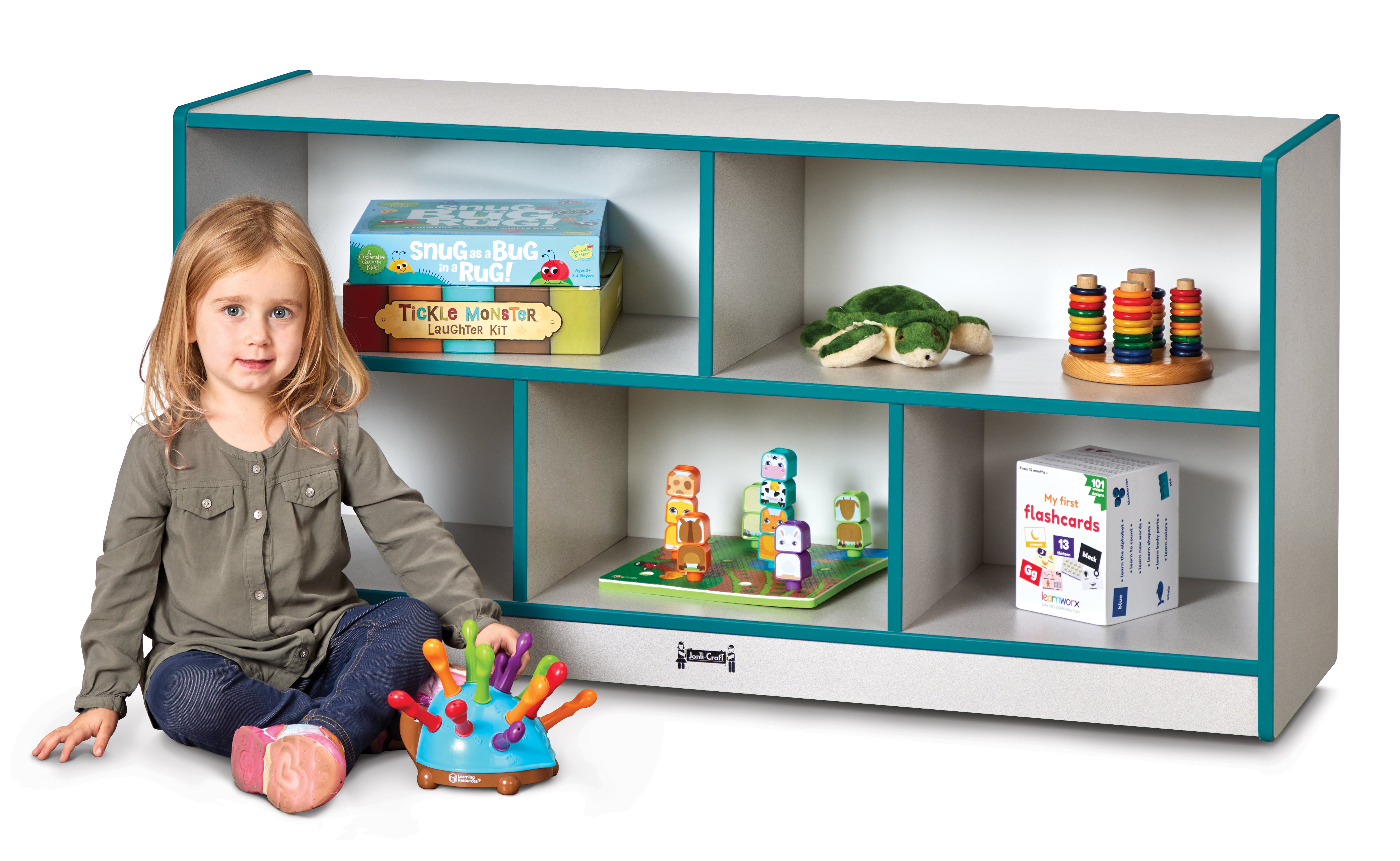 Rainbow Accents® Toddler Single Mobile Storage Unit — 0324JCWW005_wkid.jpg