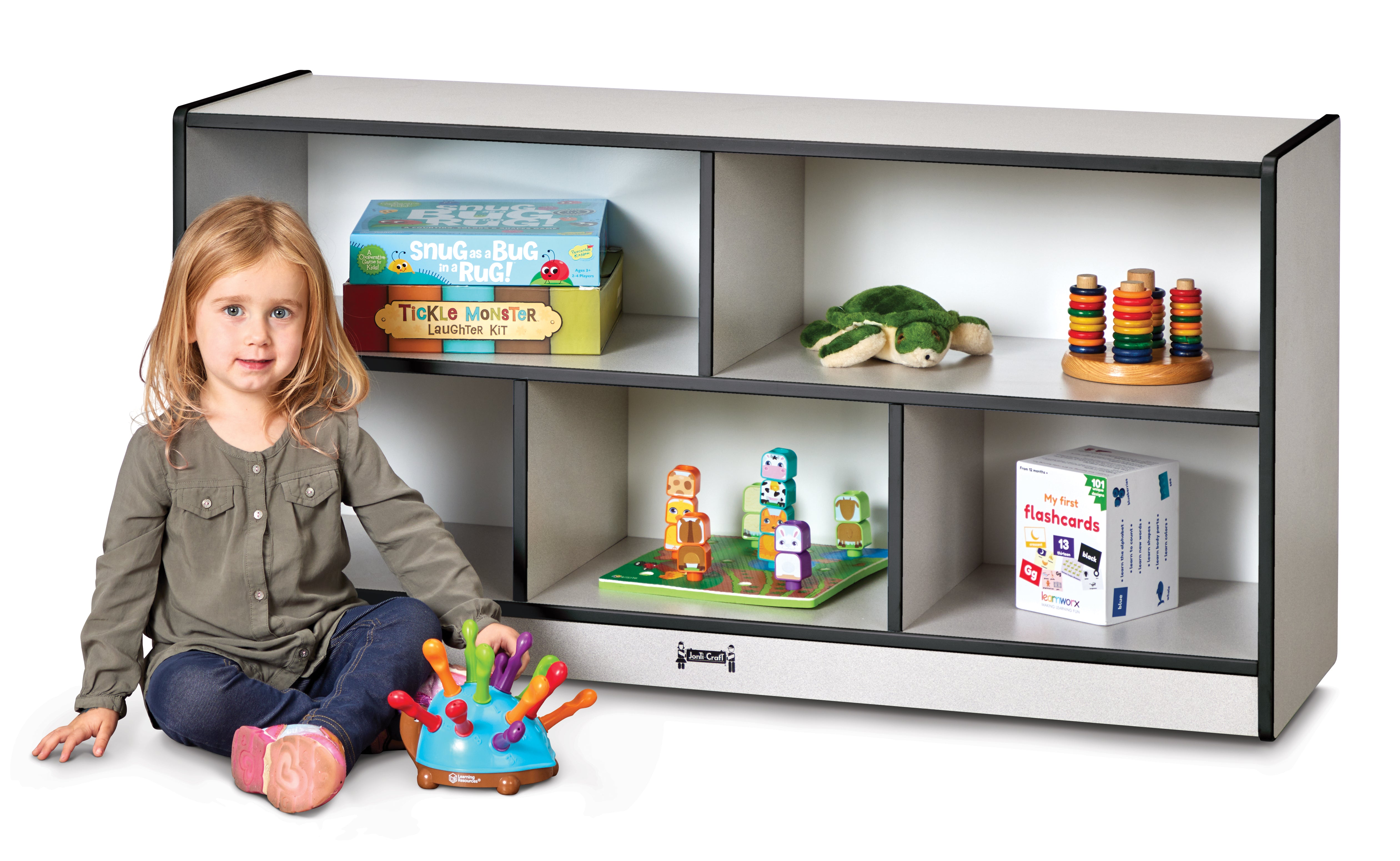 Rainbow Accents® Toddler Single Mobile Storage Unit — 0324JCWW180_wkid.jpg