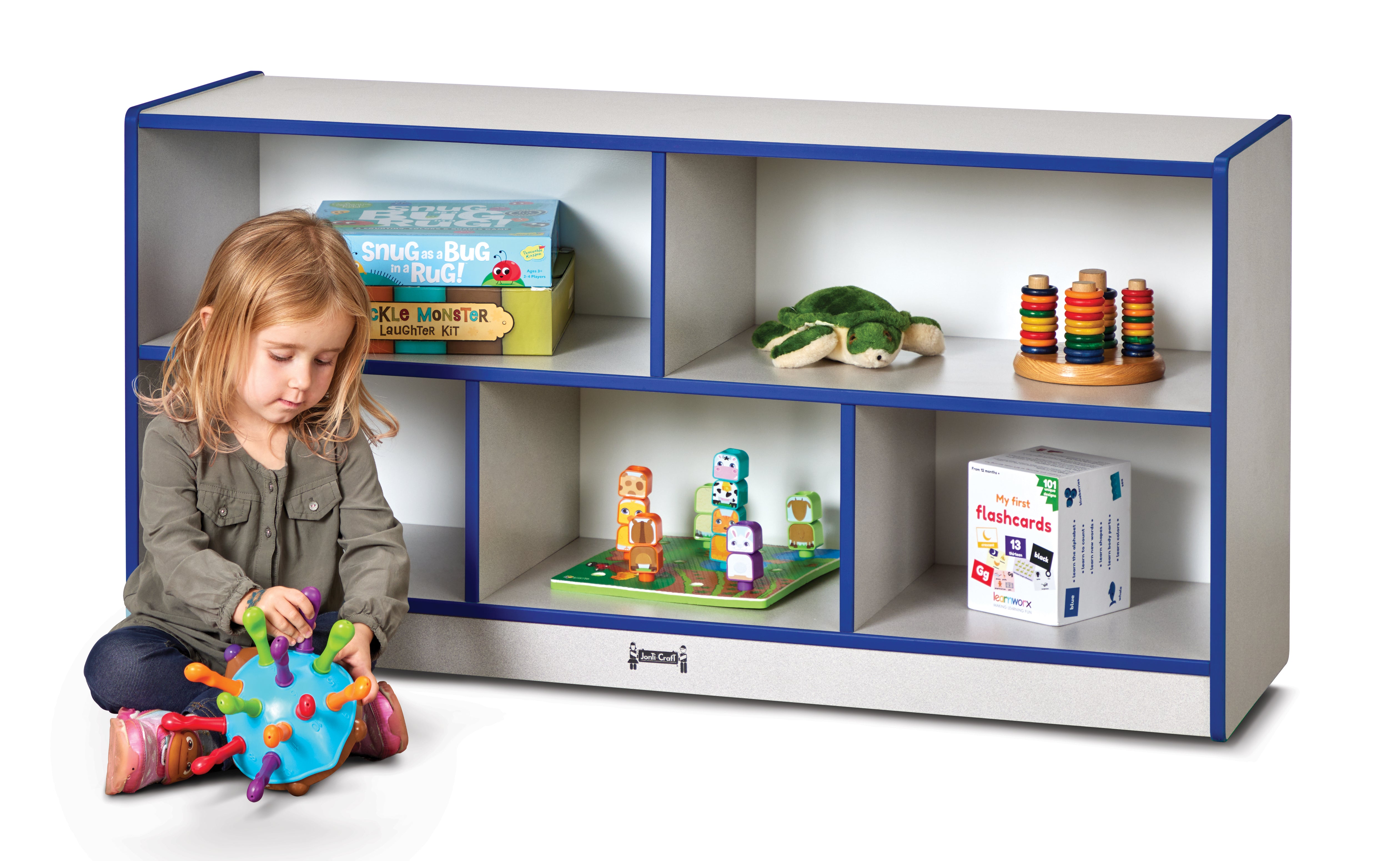 Rainbow Accents® Toddler Single Mobile Storage Unit — 0324JCWW003_wkid2.jpg
