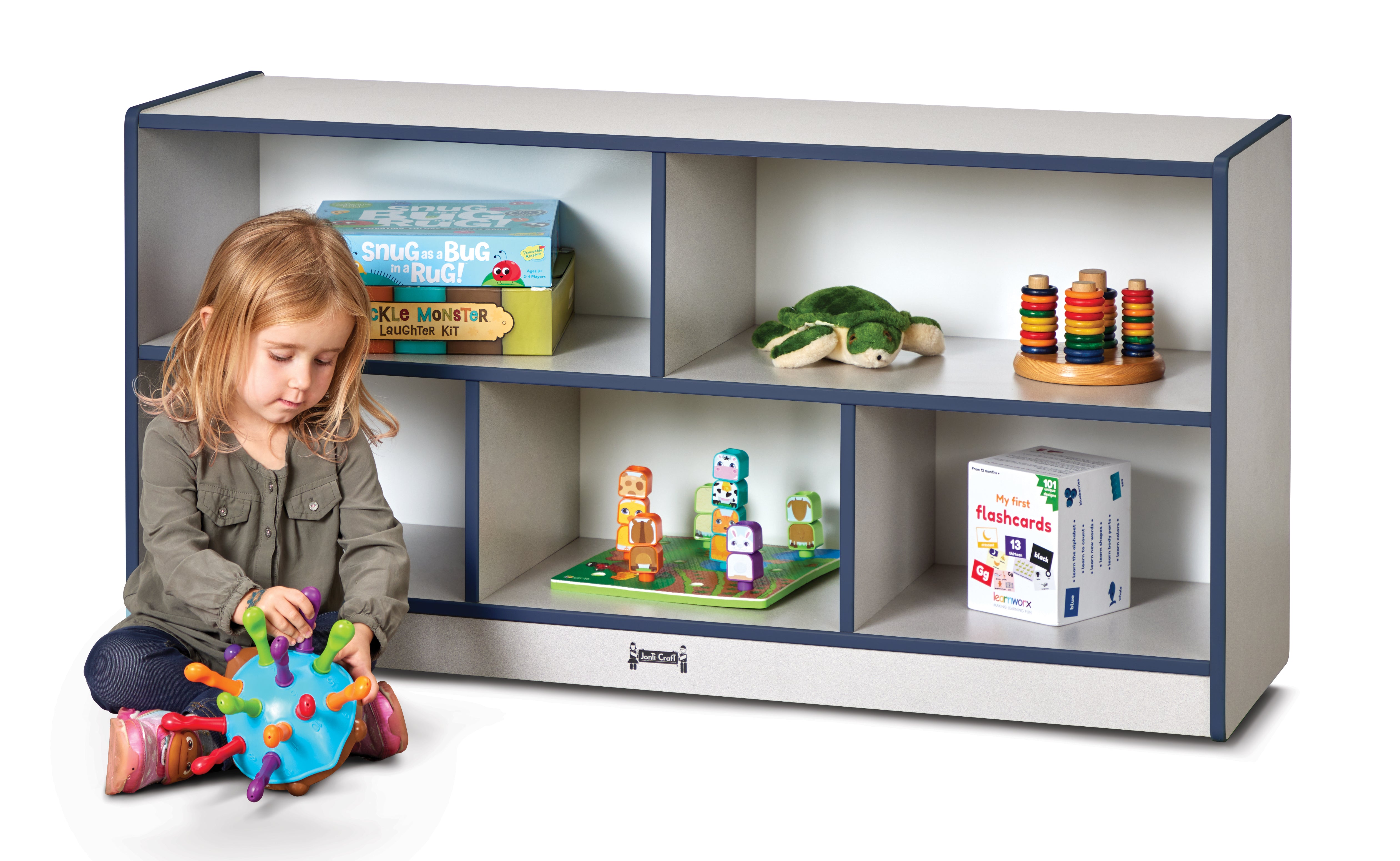 Rainbow Accents® Toddler Single Mobile Storage Unit — 0324JCWW112_wkid2.jpg