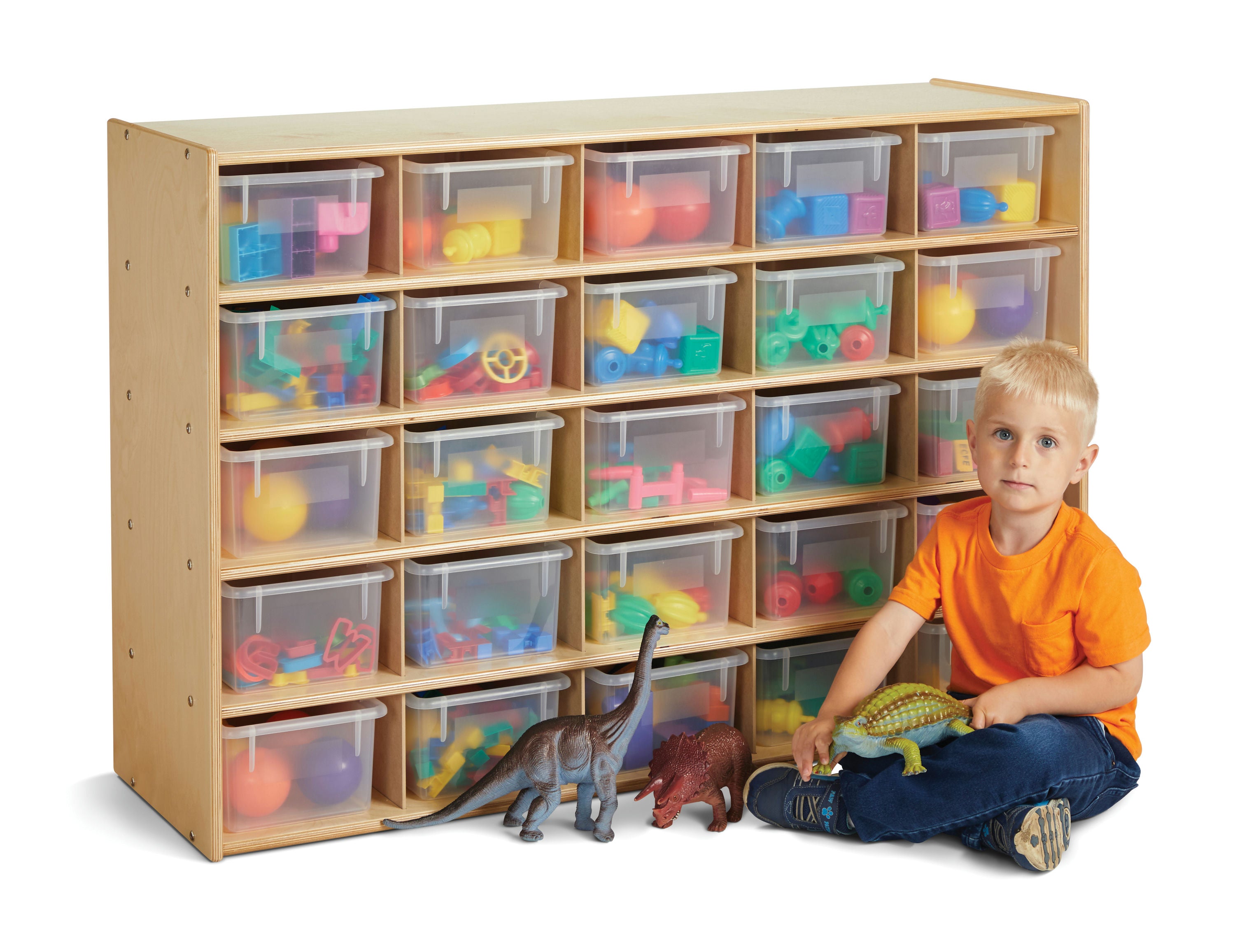 Young Time® 25 Cubbie-Tray Storage