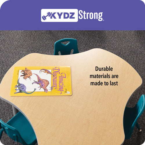 Jonti-Craft® Purpose+ Kids Square Maple Classroom Table - 30\" x 30\"