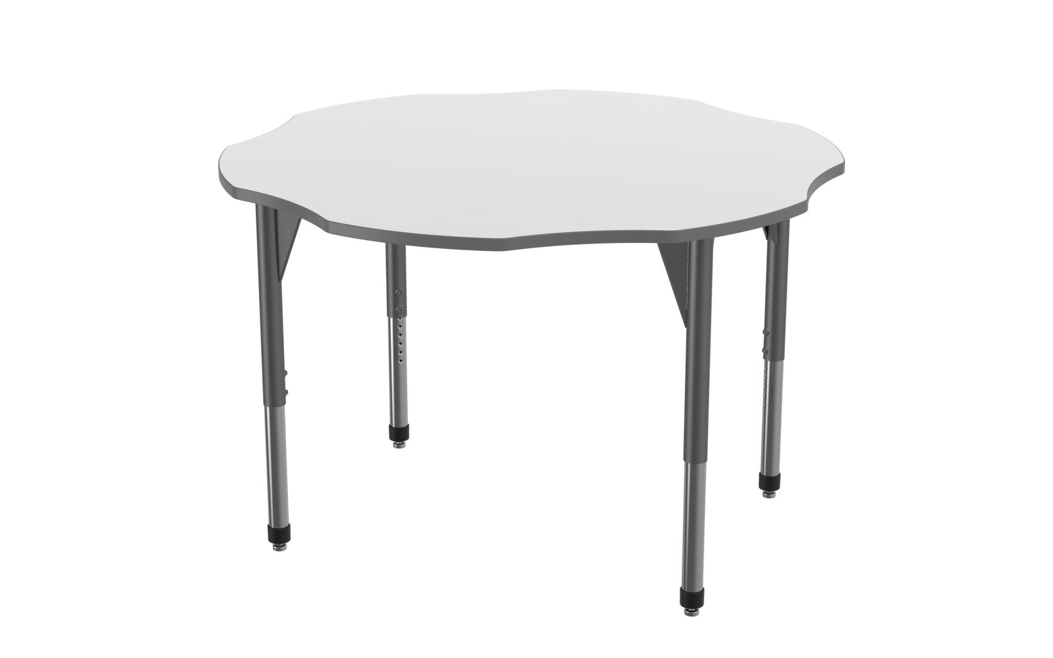 Premier™ Series Flower Tables — Whiteboard — representative whiteboard tabletop; size and finish options vary