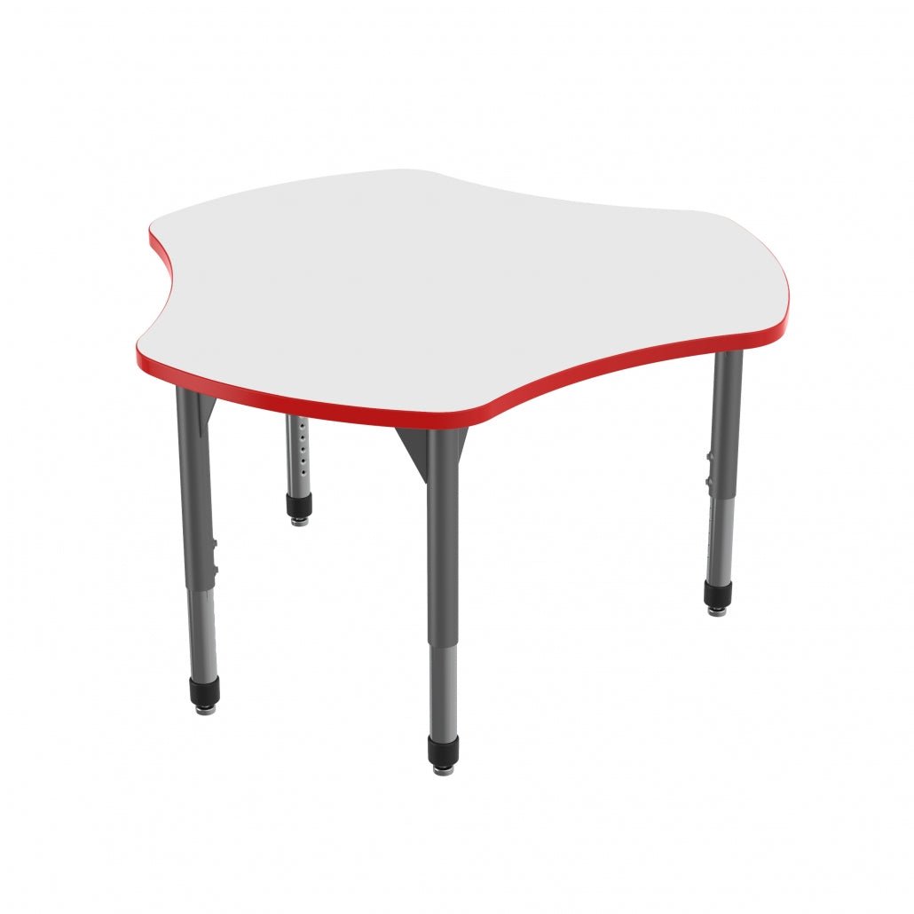 Premier™ Series Triad Tables — Whiteboard — representative whiteboard tabletop; size and finish options vary