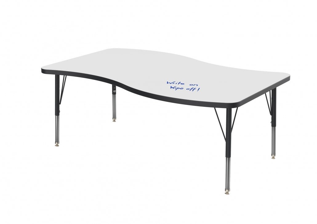 MG2200 Series Wave Activity Tables — Whiteboard — representative whiteboard tabletop; size and finish options vary