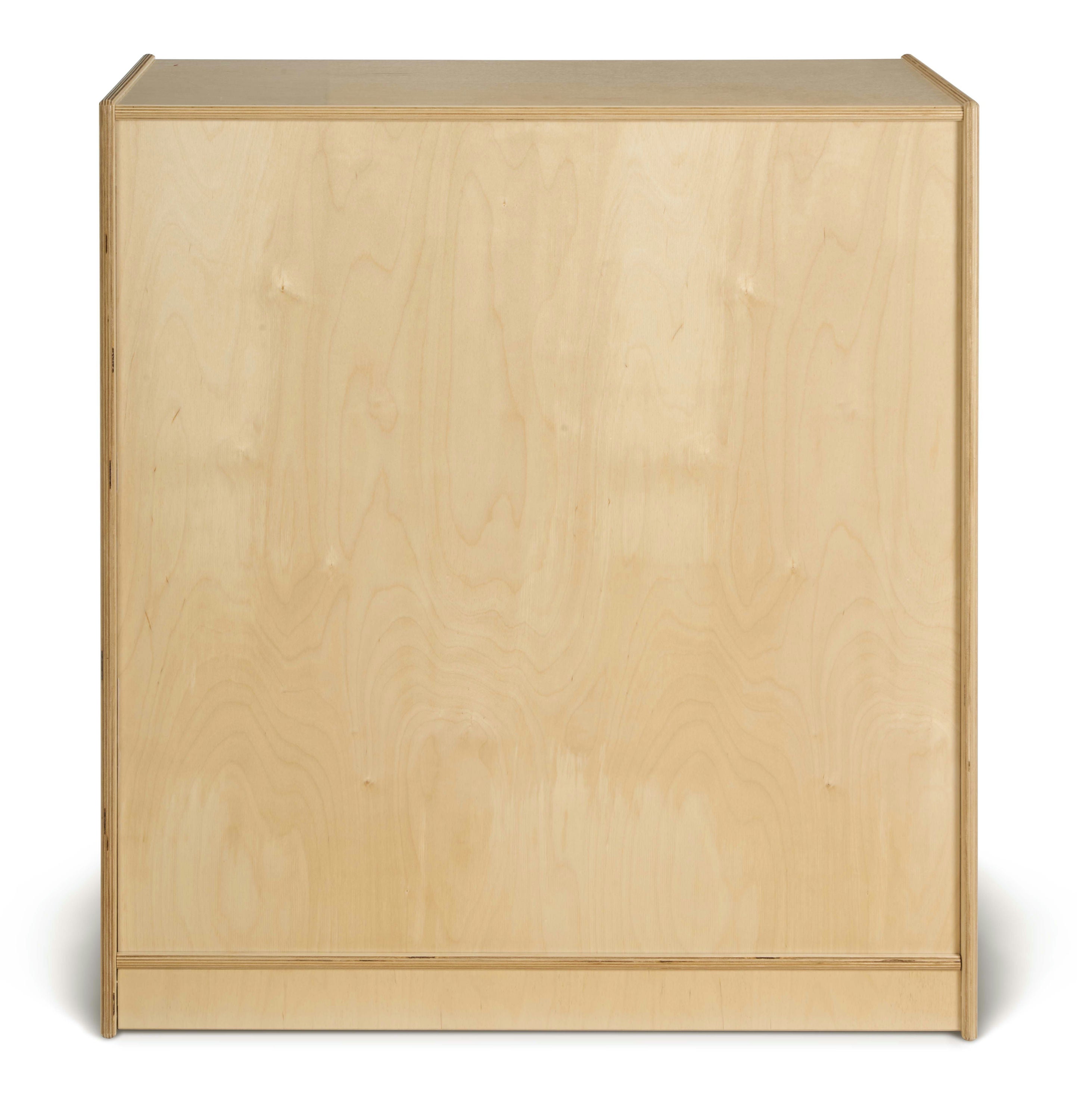 Jonti-Craft® Small Lockable Wooden Storage Cabinet With Doors and Shelves