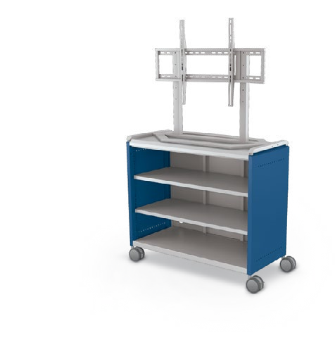 Maxi H2 - Whiteboard — B3B1X1D1A0. Exact manufacturer configuration match; finish representative. Front view may not show back panel.