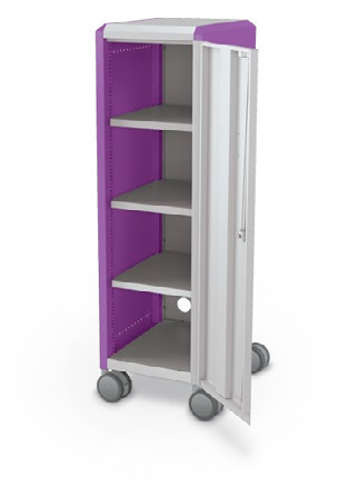 MooreCo Mini H3 — Standard / Right / Shelves. Verified matching front configuration; back panel is not visible. Finish representative.