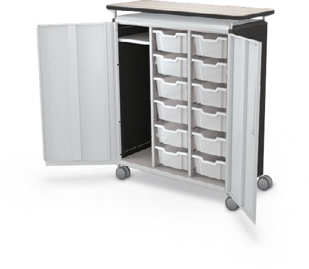 Maxi H3 - Whiteboard — C3B1X2B1D4-XXXX-XX. Exact manufacturer configuration match; finish representative. Front view may not show back panel.