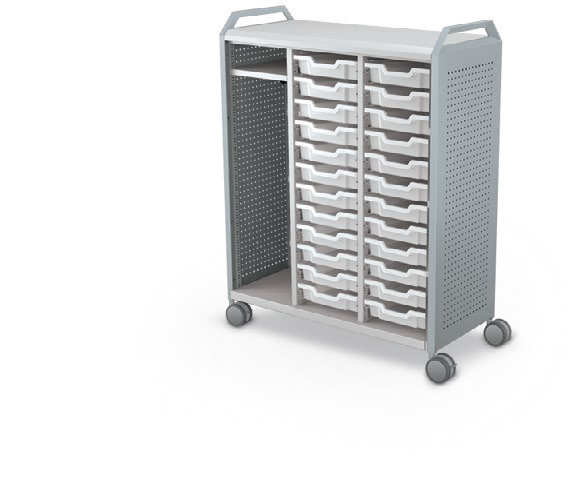 Maxi H3 - Whiteboard — C3B2X1A1F4. Exact manufacturer configuration match; finish representative. Front view may not show back panel.