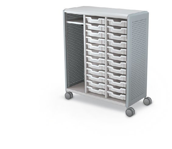 Maxi H3 - Whiteboard — C3B2X1A1X4. Exact manufacturer configuration match; finish representative. Front view may not show back panel.