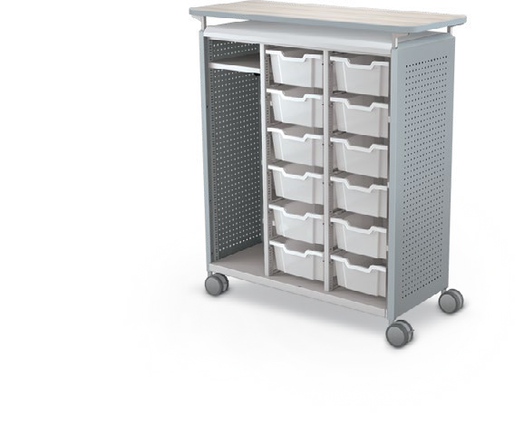 Maxi H3 - Whiteboard — C3B2X1B1D4-XXXX-XX. Exact manufacturer configuration match; finish representative. Front view may not show back panel.