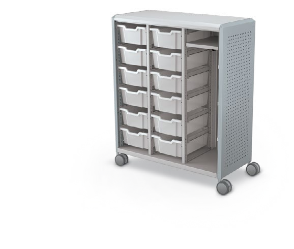 Maxi H3 - Whiteboard — C3B2X1B1F3. Exact manufacturer configuration match; finish representative. Front view may not show back panel.