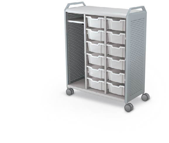 Maxi H3 - Whiteboard — C3B2X1B1F4. Exact manufacturer configuration match; finish representative. Front view may not show back panel.