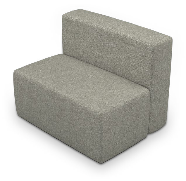 Elevate Wind Soft Seating — Elevate Wind Loveseat. Configuration verified; upholstery/finish representative.