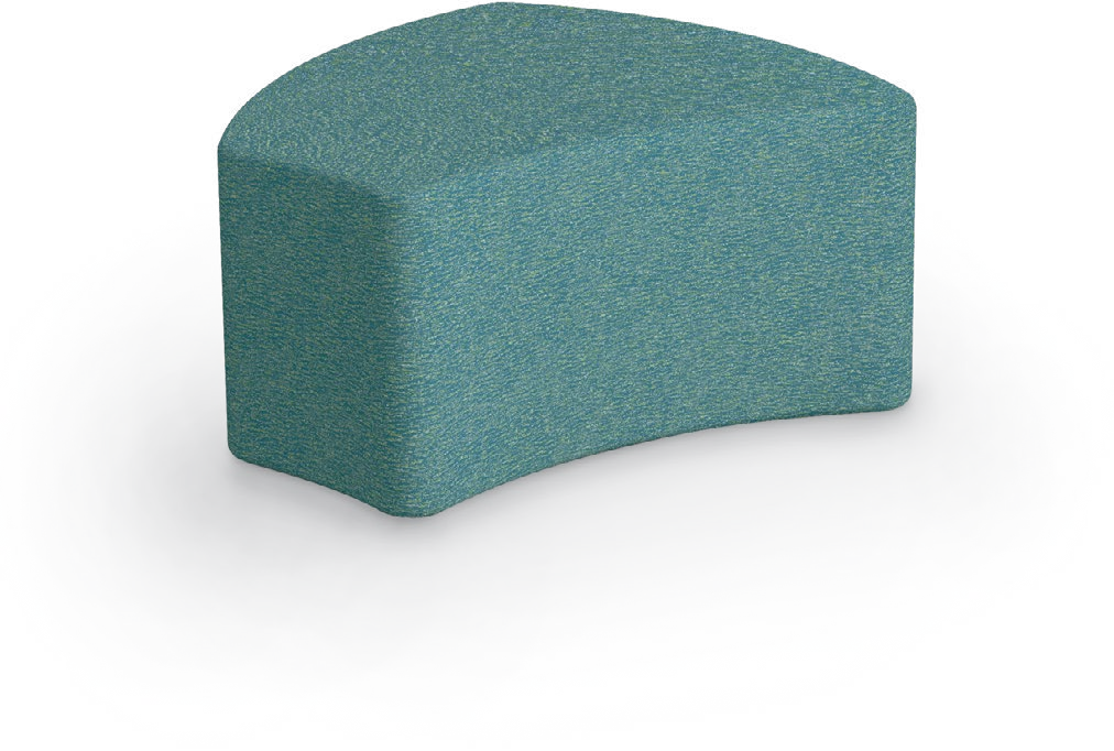 Shapes Bench — Shapes Bench. Configuration verified; upholstery/finish representative.