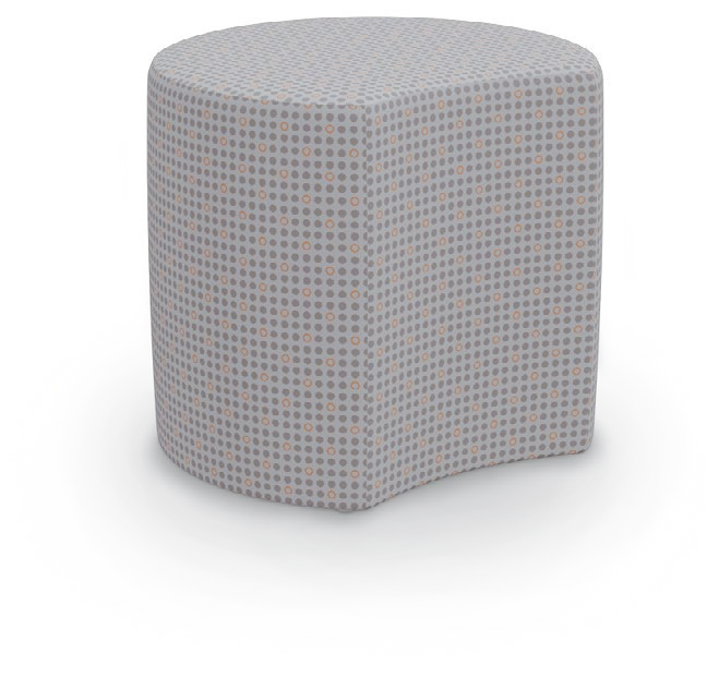 Blossom Soft Seating Stools — Glides. Configuration verified; upholstery/finish representative.