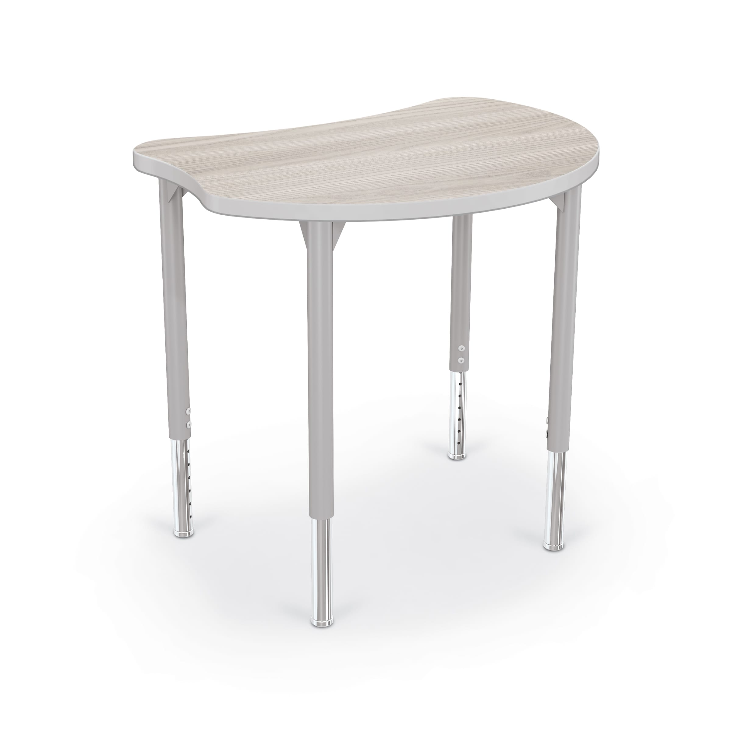 MooreCo Hierarchy Sail Desk. Representative product-family image; size, color and configuration depend on selection.