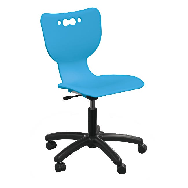 MooreCo Hierarchy Student Chair – 5-Star Base. Representative product-family image; size, color and configuration depend on selection.