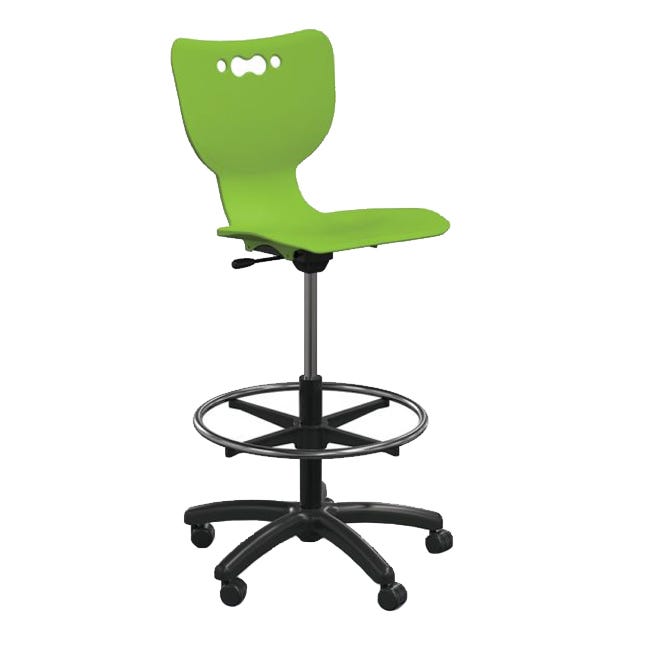 MooreCo Hierarchy Stool – 5-Star Base. Representative product-family image; size, color and configuration depend on selection.