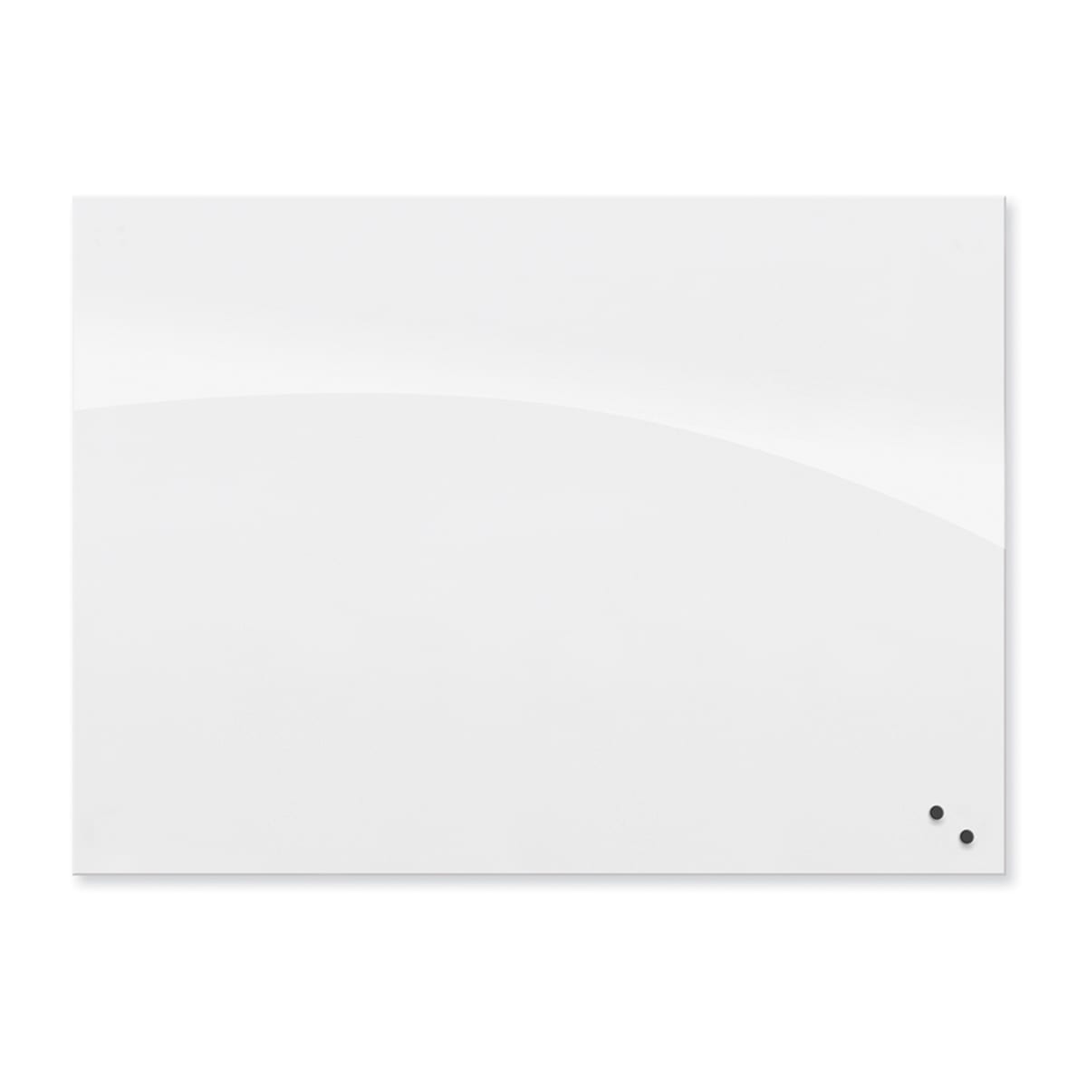 MooreCo Insight® Low Iron Magnetic Glass Board. Representative product-family image; size, color and configuration depend on selection.