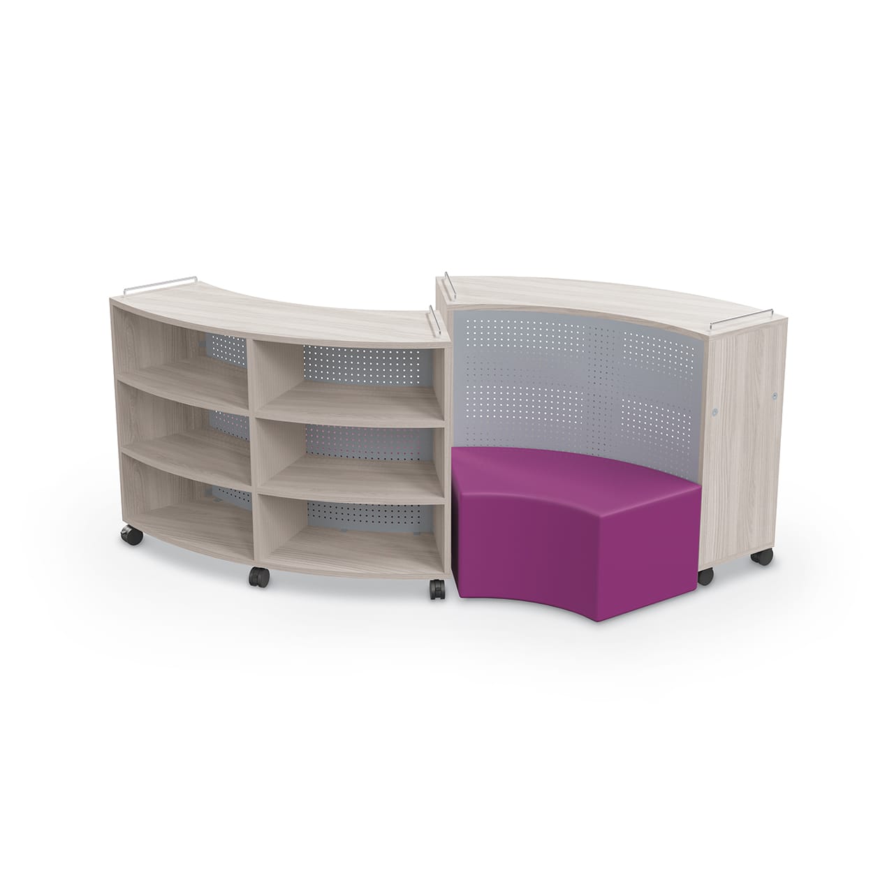 MooreCo Schoolworks Storage Soft Seating. Representative product-family image; size, color and configuration depend on selection.