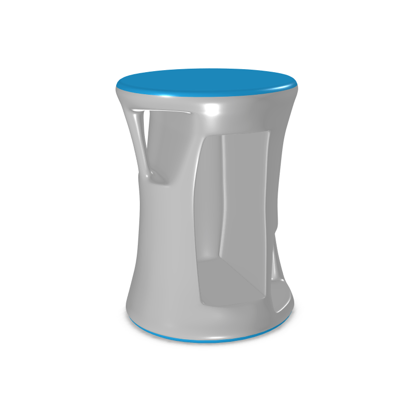MooreCo Hierarchy Flipz Stool. Representative product-family image; size, color and configuration depend on selection.
