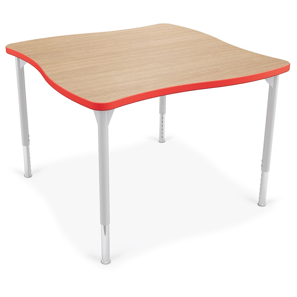 MooreCo Hierarchy Creator Desks. Representative product-family image; size, color and configuration depend on selection.
