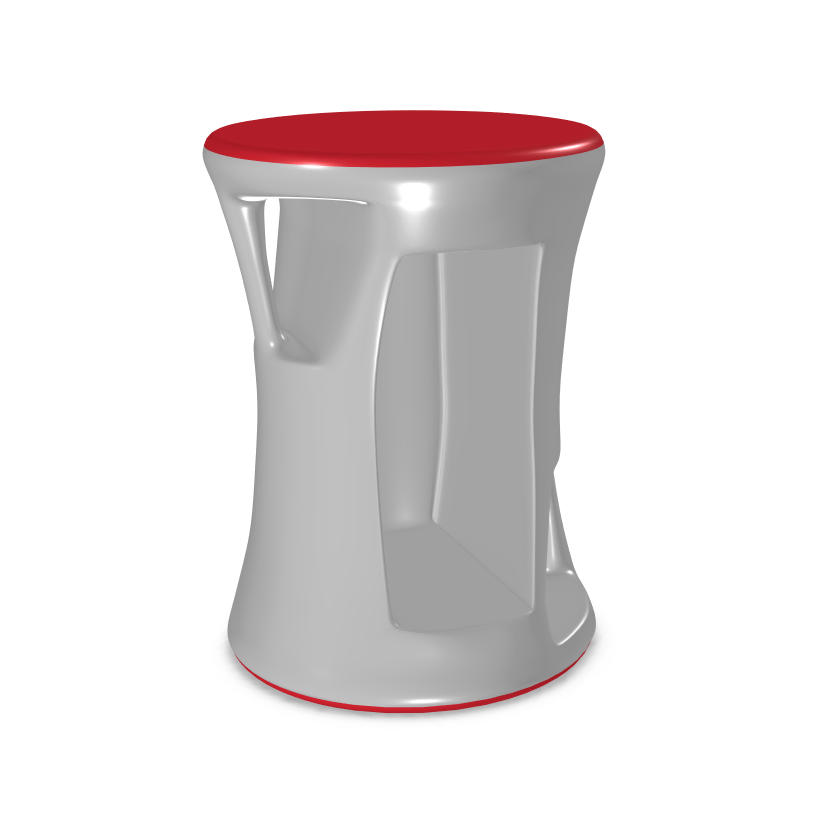 MooreCo Hierarchy Flipz Stool. Representative product-family image; size, color and configuration depend on selection.