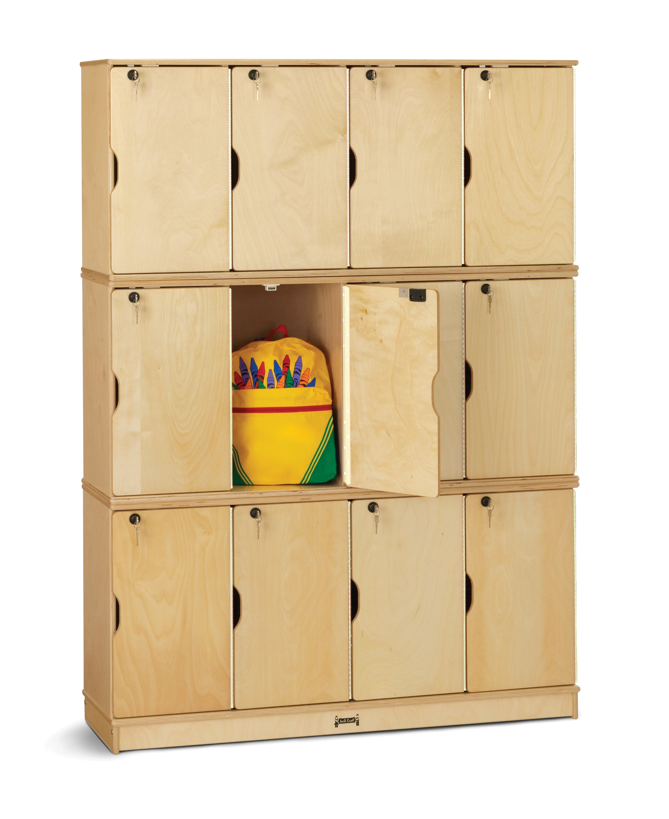 Jonti-Craft® Stacking Lockable Lockers