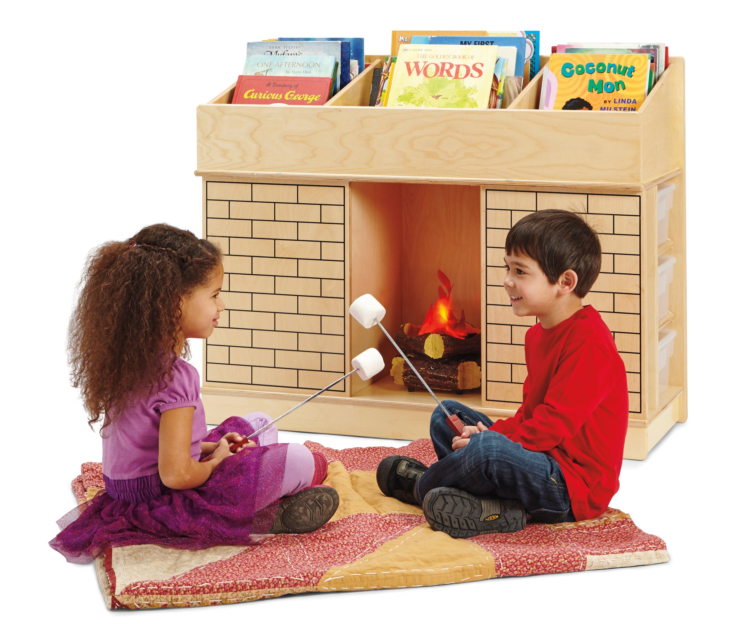 Jonti-Craft® Storybook Fireplace