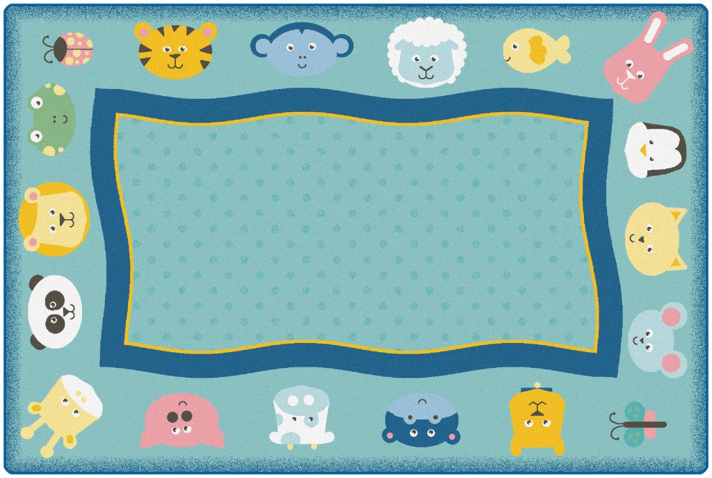 KIDSoft Quiet Time Animal Rug — SKU 4754
