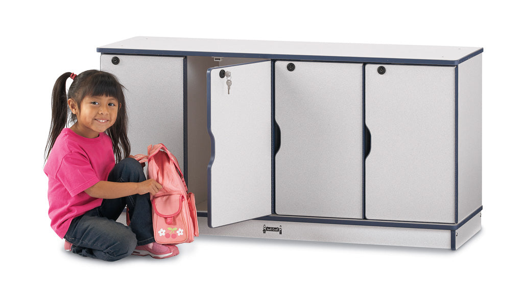 Rainbow Accents® Stacking Lockable Lockers