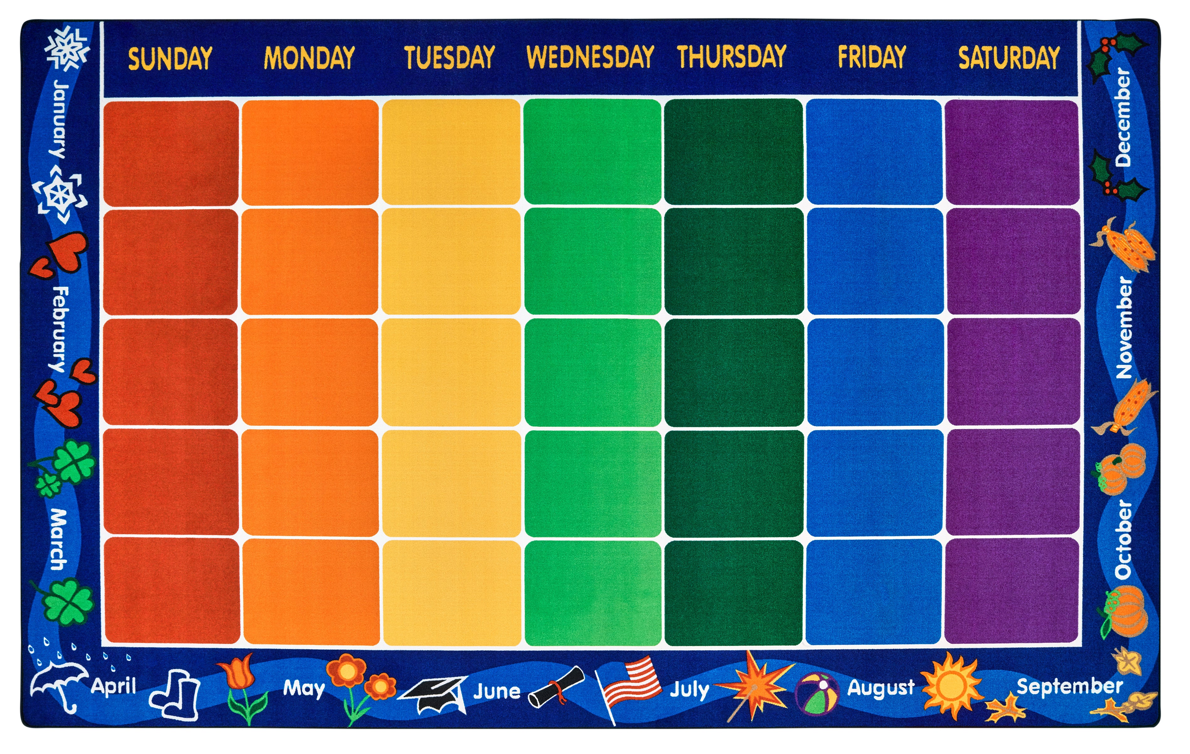 Calendar Rug – Add Some Class