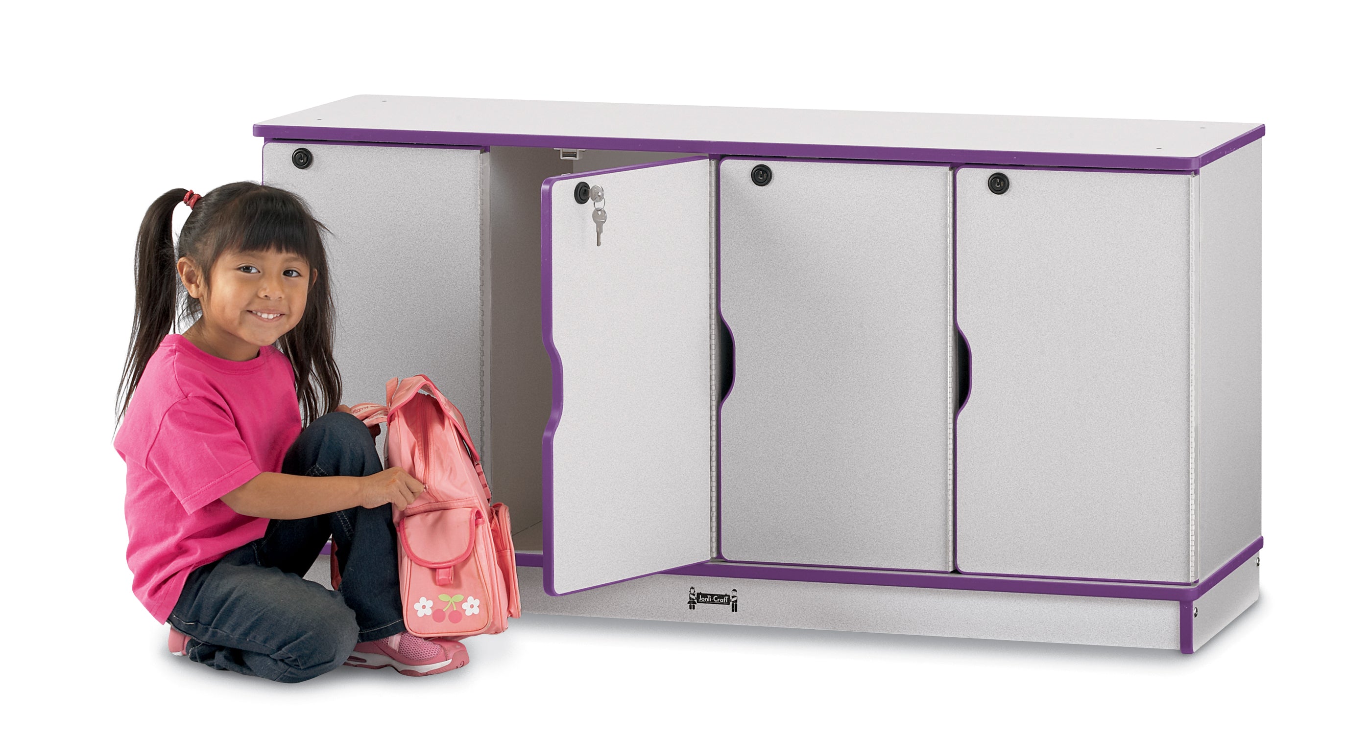 Rainbow Accents® Stacking Lockable Lockers