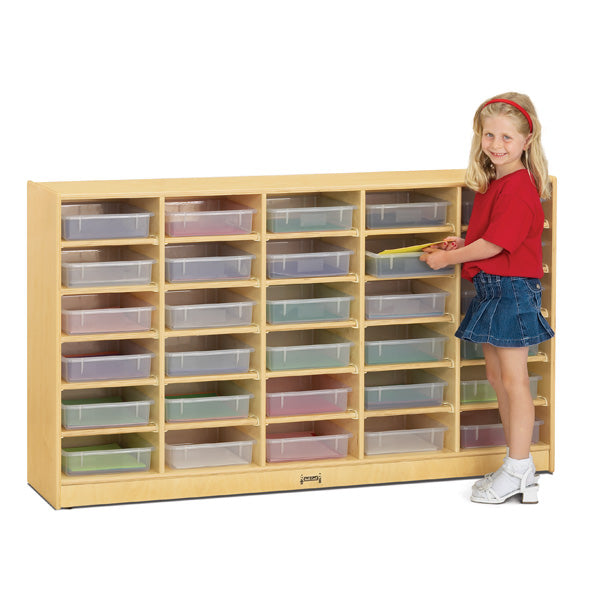 Jonti-Craft® 30 Paper-Tray Mobile Storage