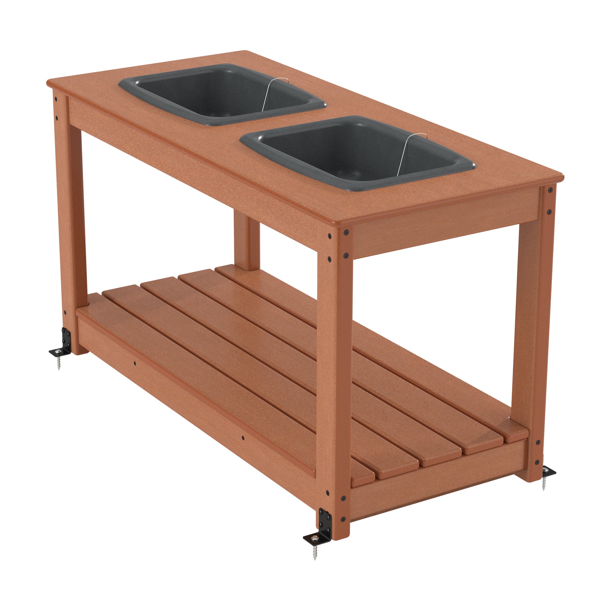 EverPlay® EverPlay® Kids Double Outdoor Sand & Water Sensory Activity Table