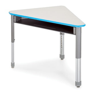 Smith System 04503 Interchange Wing open-front desk; finish shown is illustrative