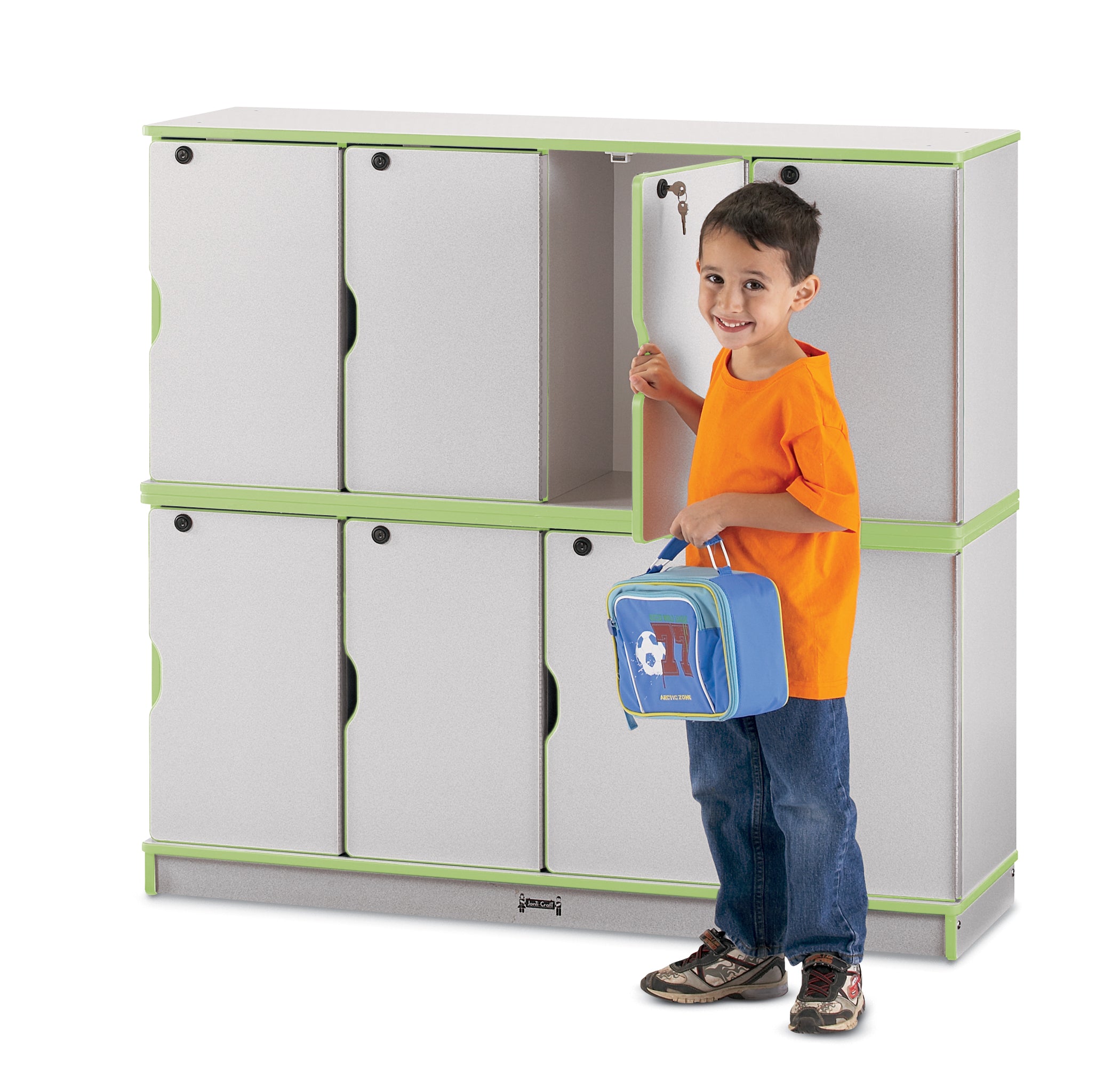 Rainbow Accents® Stacking Lockable Lockers