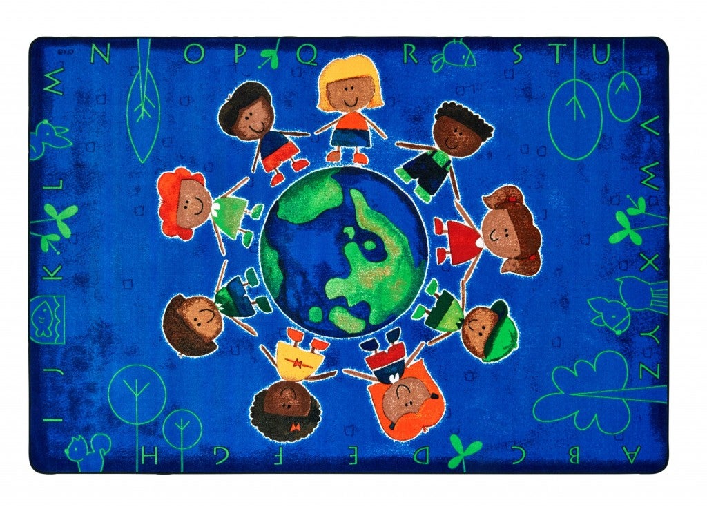 Give the Planet a Hug Rug — SKU 4417