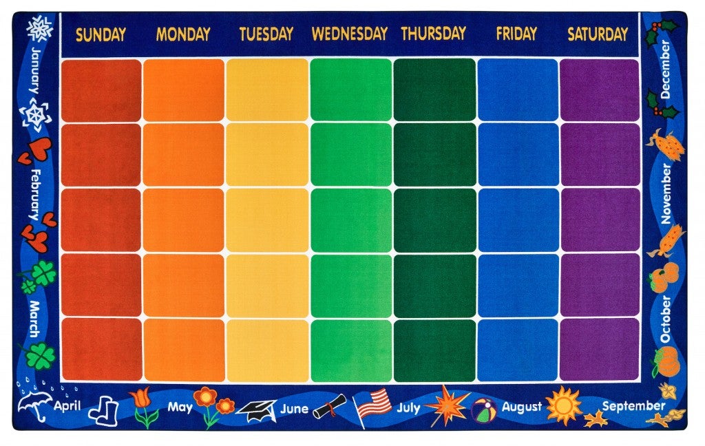 Calendar Rug — SKU 1112