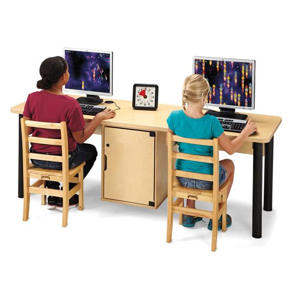 Jonti-Craft® Dual Computer Lab Table