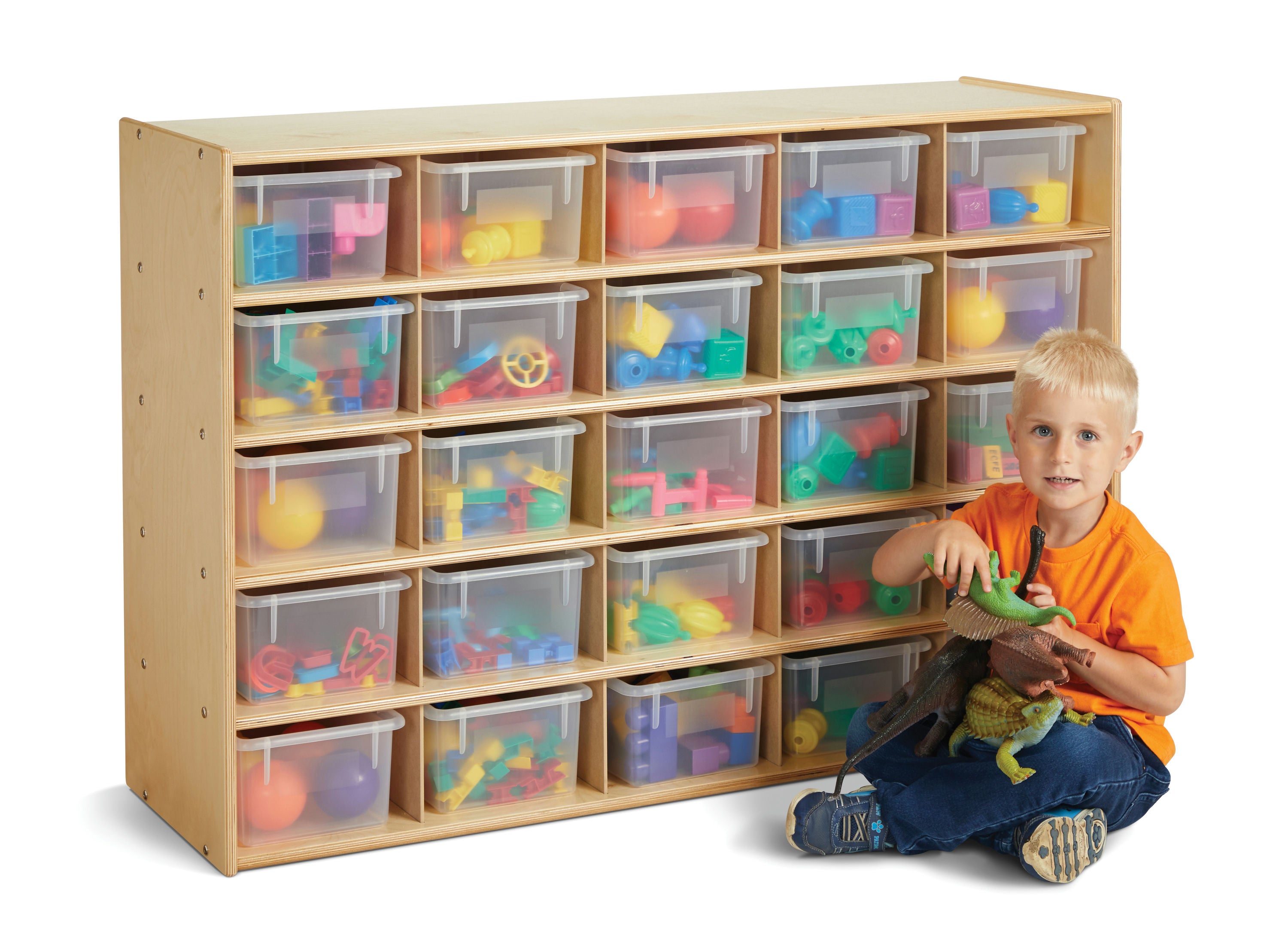 Young Time® 25 Cubbie-Tray Storage