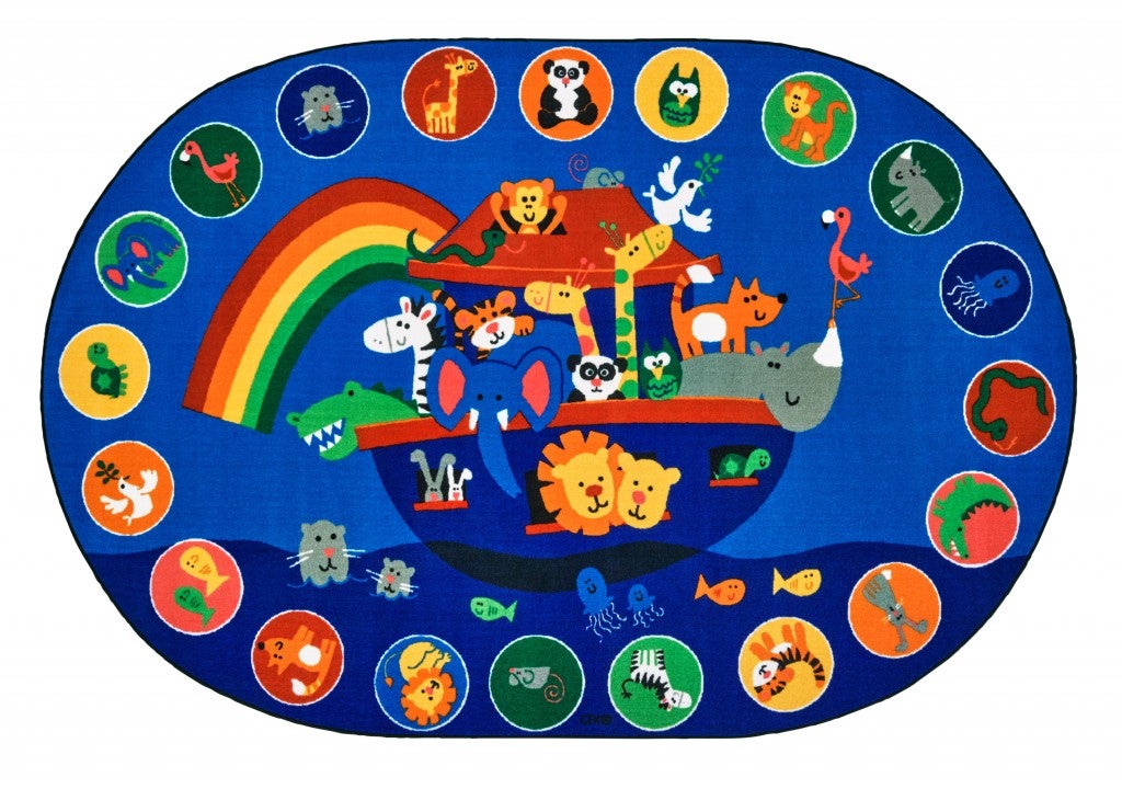 Noah's Voyage Circletime Rug — SKU 80008