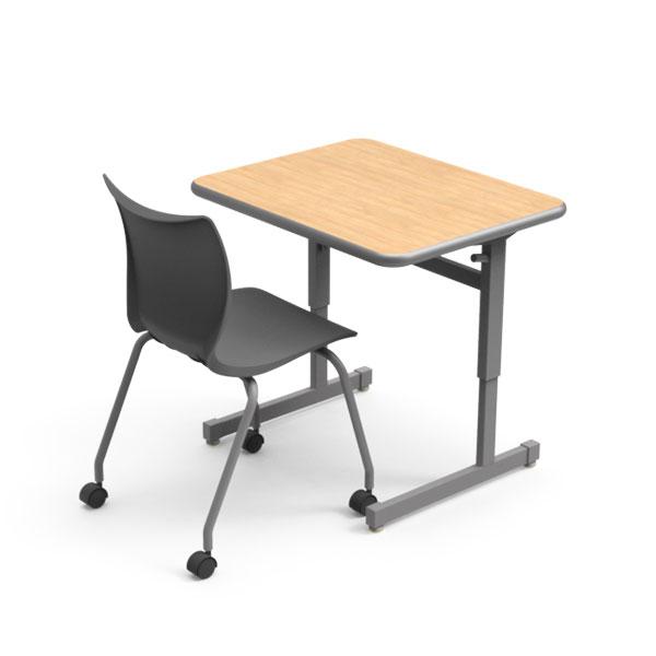 Silhouette® Student Desk – 24″ Deep