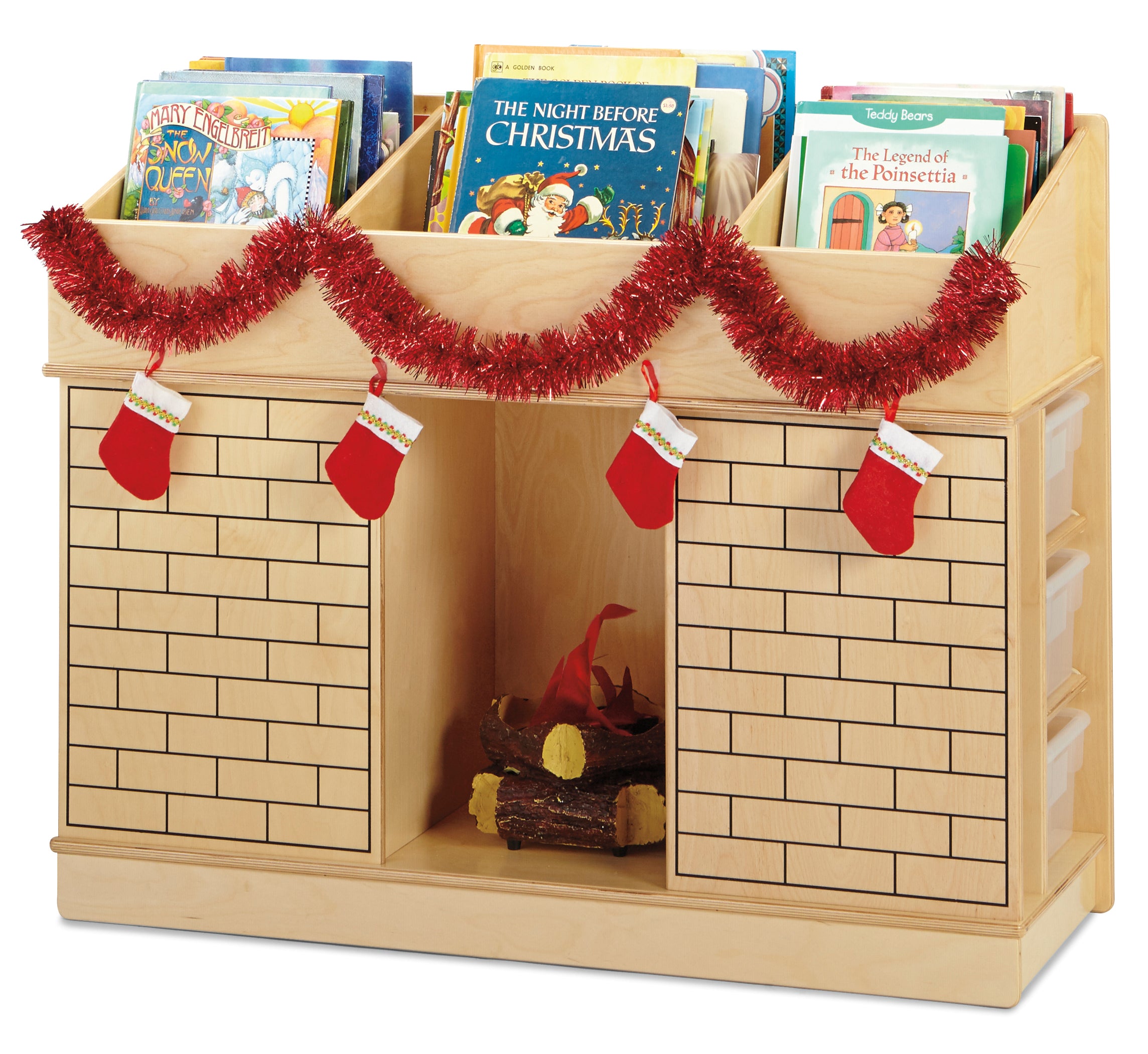 Jonti-Craft® Storybook Fireplace