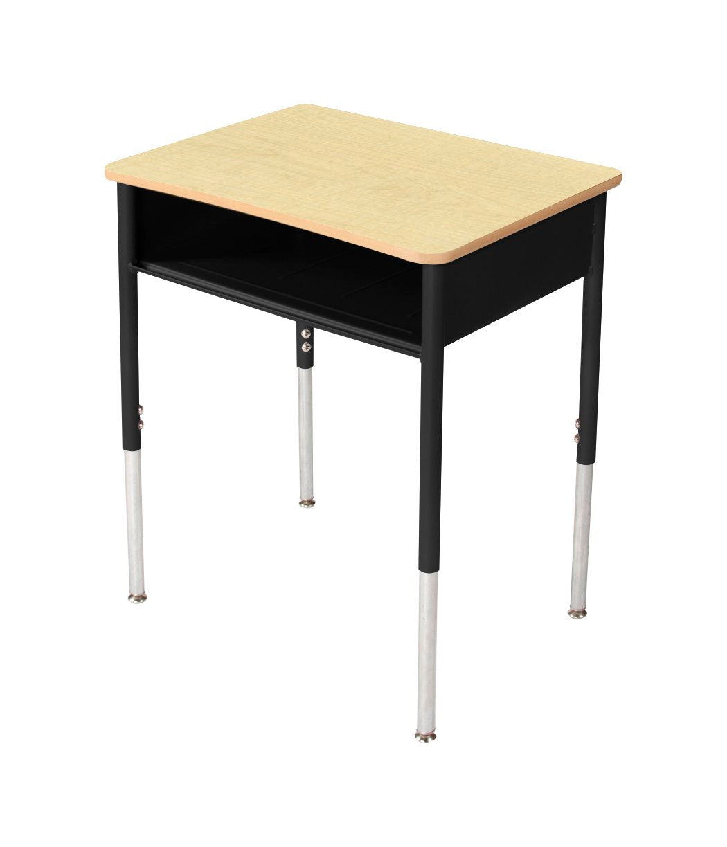Open Front Desk - Metal Book Box