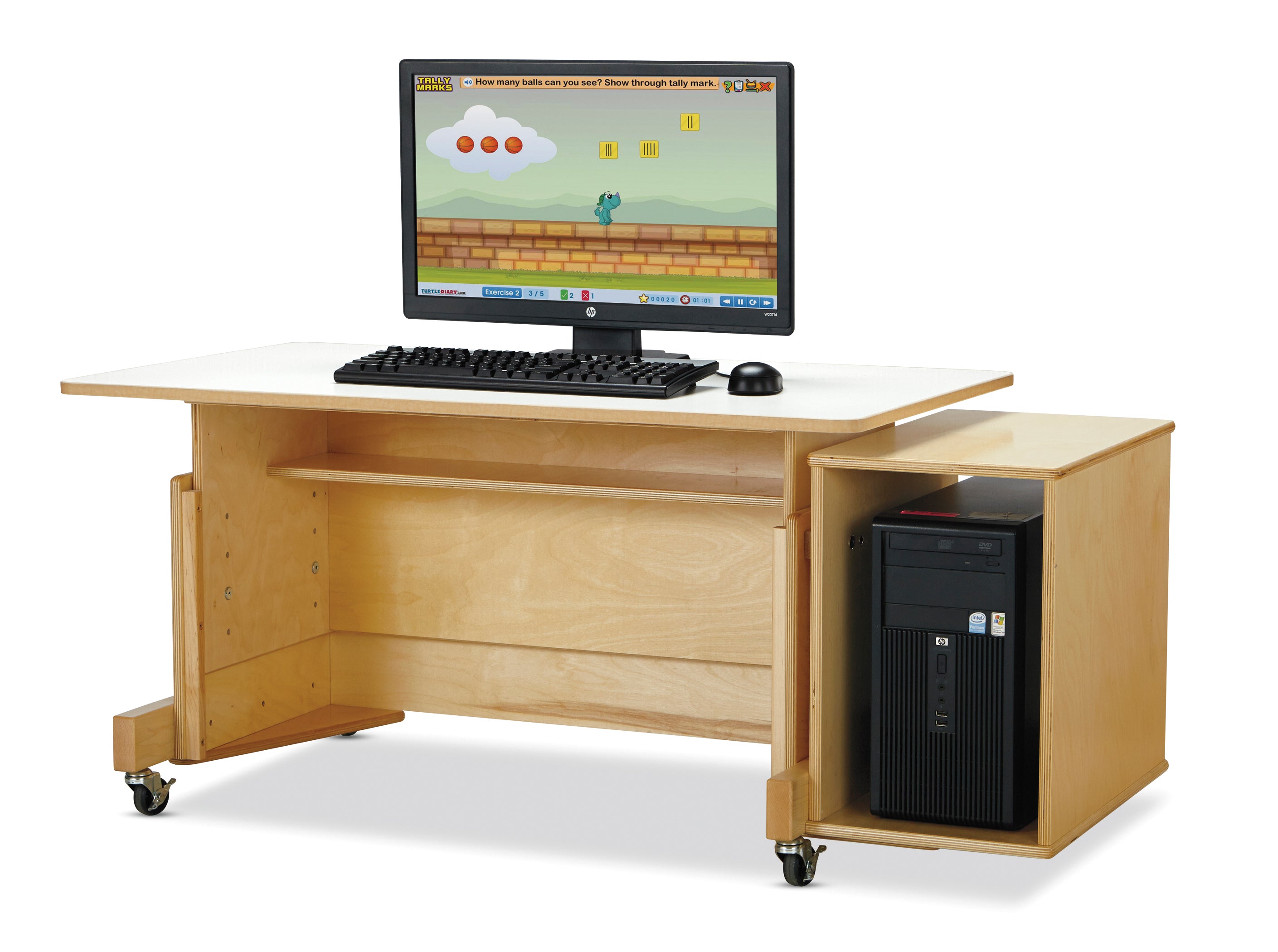 Jonti-Craft® Apollo Single Computer Desk