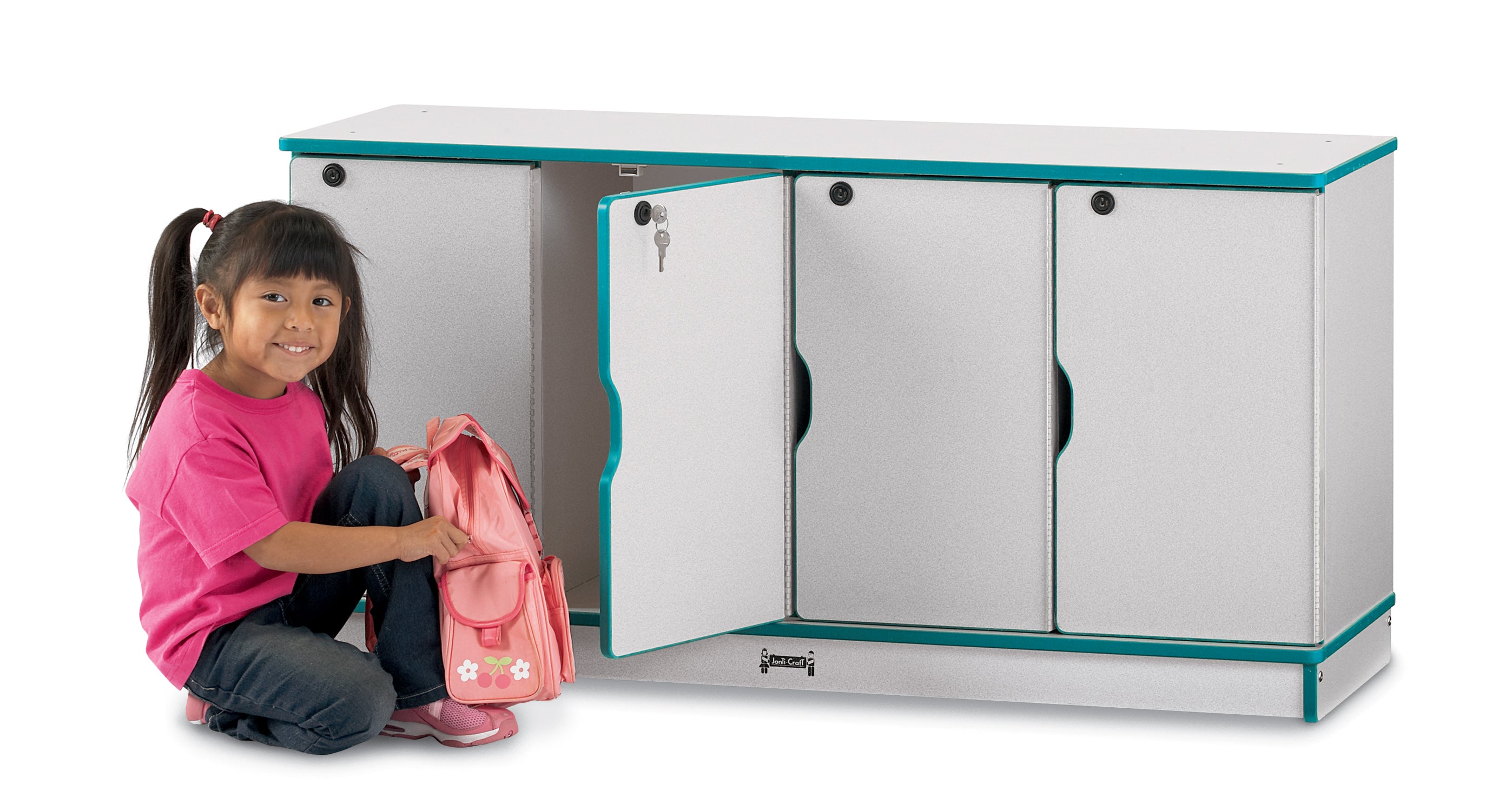 Rainbow Accents® Stacking Lockable Lockers