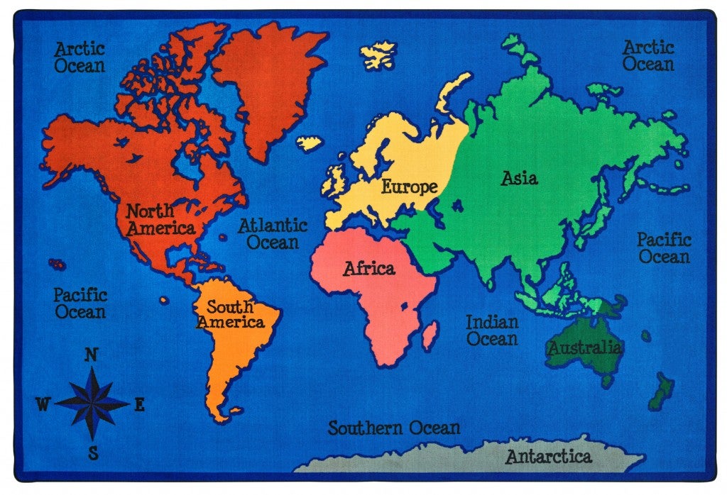 World Map — SKU 72.86